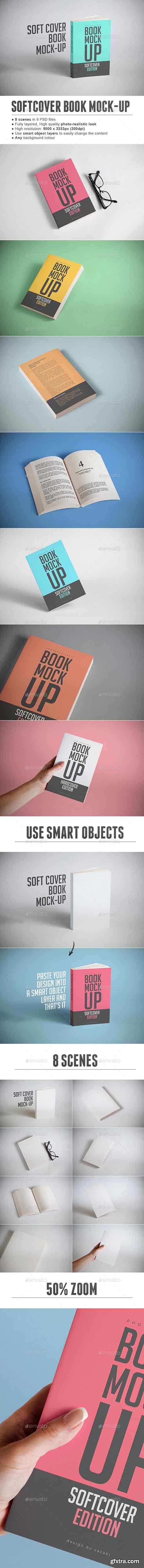 GR - Softcover Book Mock-up 18000712