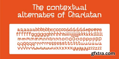 Charlatan Font