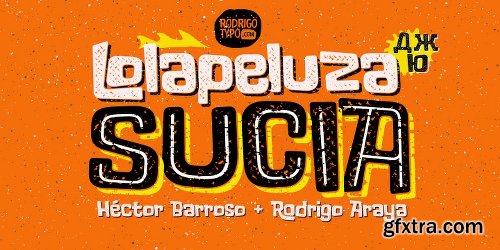 Lolapeluza Sucia Font Family