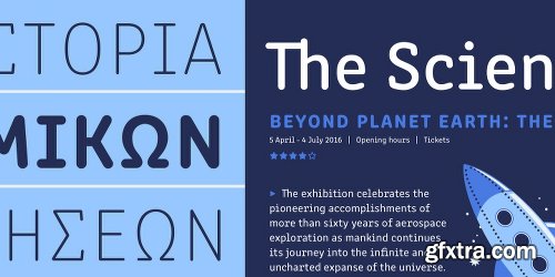 Clone Font Family - 16 Fonts