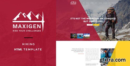 ThemeForest - Maxigen v1.0 - Hiking & Outdoor HTML Template - 18466678