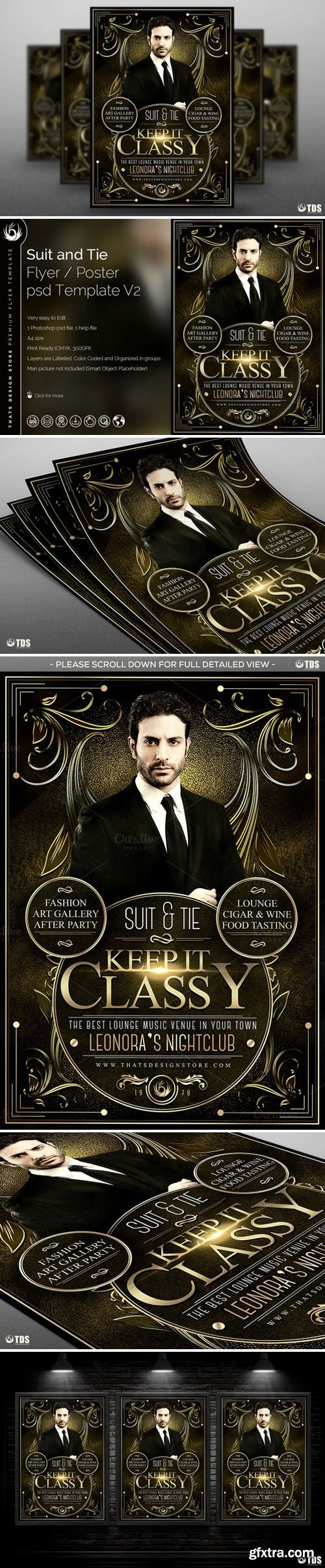 CM - Suit and Tie Flyer Template V2 566254