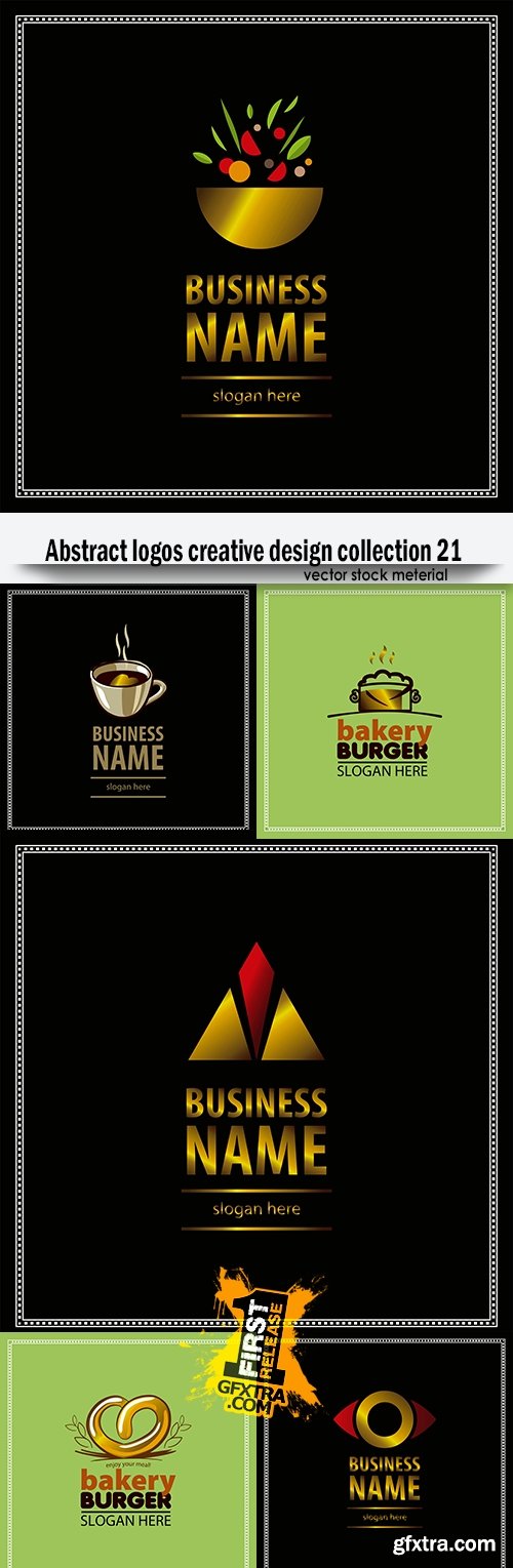 Abstract logos creative design collection 21