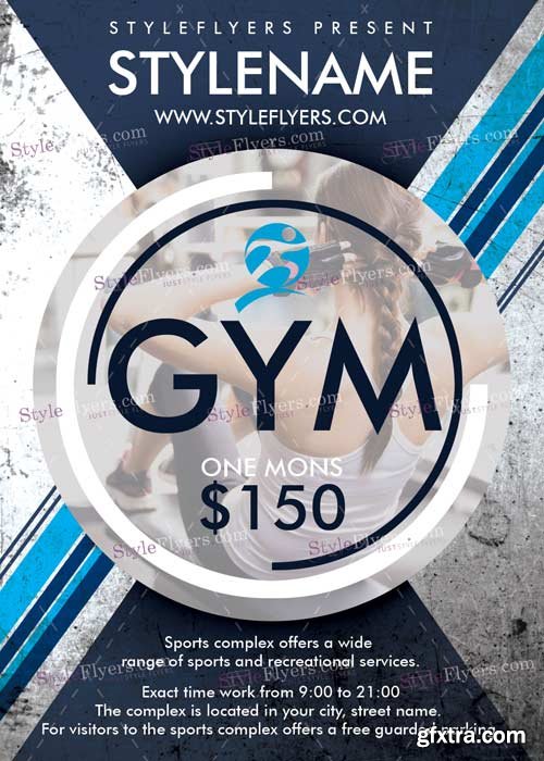 GYM PSD V6 Flyer Template