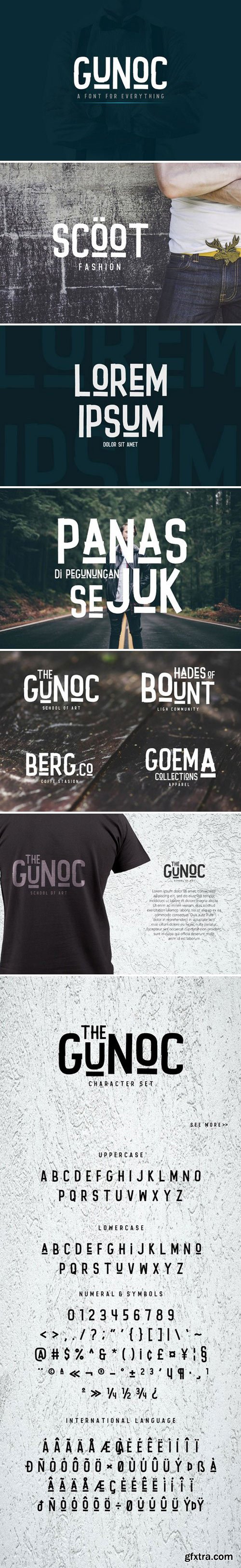 CM - Gunoc Display Font 1026030