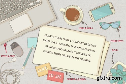 CreativeMarket Illustrated Scene Creator 1024807