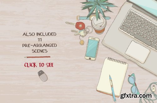 CreativeMarket Illustrated Scene Creator 1024807