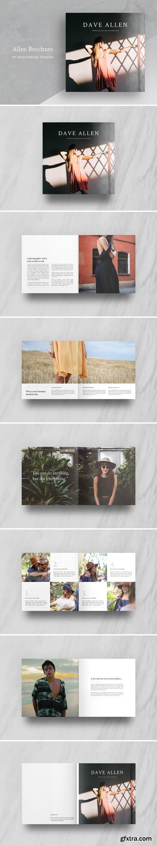 CM - Square Brochure Template 913928