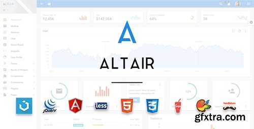 ThemeForest - Altair v2.9.1 - Admin Material Design UIkit Template - 12190654