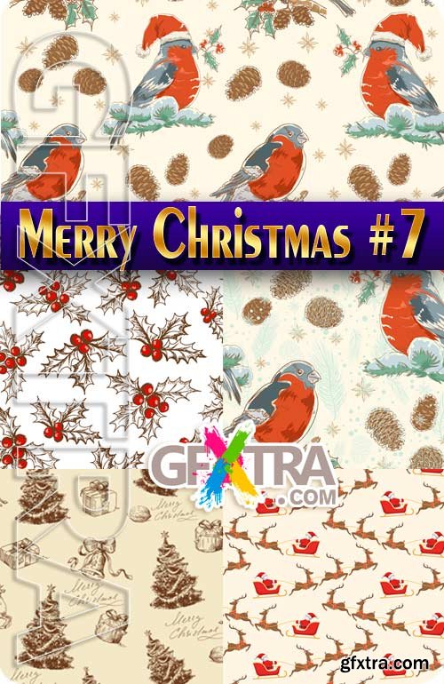 Merry Christmas 2017 #7 - Stock Vector