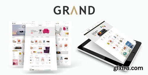 ThemeForest - Grand v1.0 - Responsive Furniture Magento Theme - 18705343