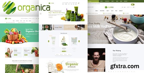 ThemeForest - Organica v1.0 - Organic, Beauty, Natural Cosmetics, Food, Farn and Eco Magento Theme - 18659746