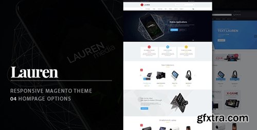 ThemeForest - Lauren v1.0 - Technology Responsive Magento Theme - 18886850