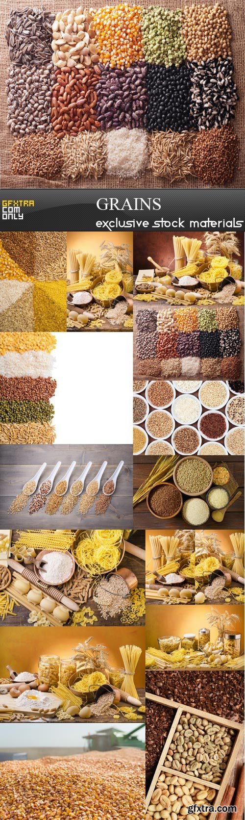 Grains, 15 UHQ JPEG