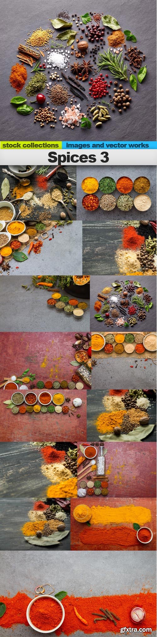 Spices 3, 15 x UHQ JPEG