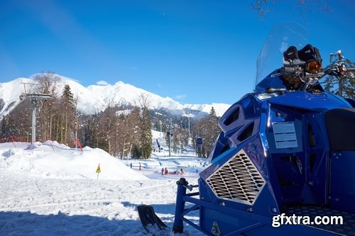 Collection of snowmobiles snow crawler drive a snowmobile trip in the woods 25 HQ Jpeg