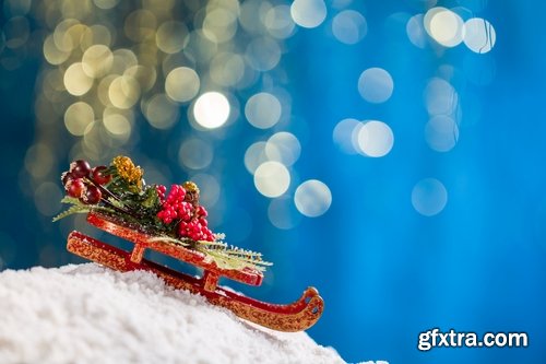 Collection of sled sleigh santa claus holiday vacation snow slide gift 25 HQ Jpeg