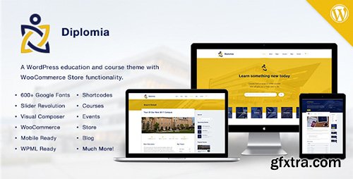 ThemeForest - Diplomia v1.0.2 - WordPress Theme | Education WP - 17455714