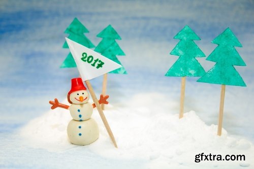 Collection of snow snowman doll decoration 2017 new year christmas 25 HQ Jpeg