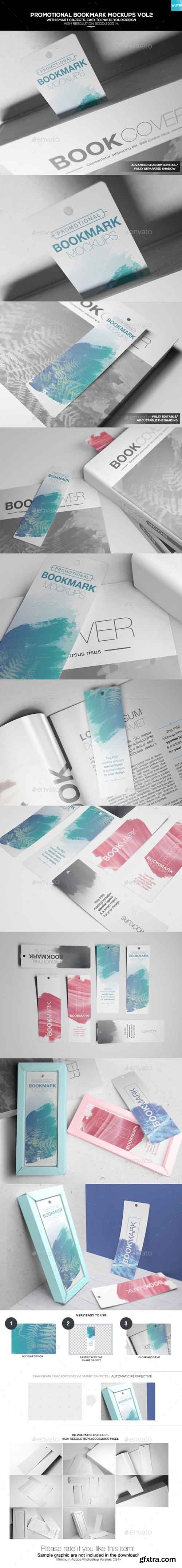 GR - Promotional Bookmark Mockups Vol2 18722193