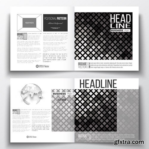 Cover design template, magazine, flyer, booklet or annual report - 26xEPS Vector Stock