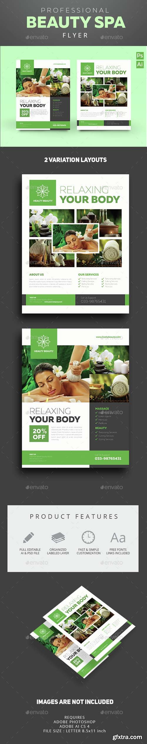 GR - Beauty & Spa Flyer 14635119