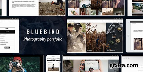 ThemeForest - Bluebird v1.5.6 - Design for Professional Photographers - 13090733