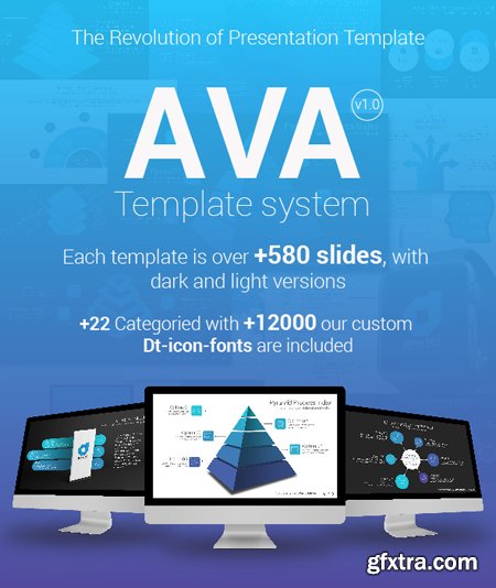 GraphicRiver - Ava Powerpoint Template System 17962691