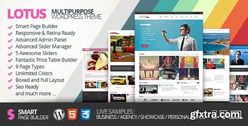 ThemeForest - Lotus v3.9.0 - Flexible Multipurpose & Responsive WP Theme - 3909293