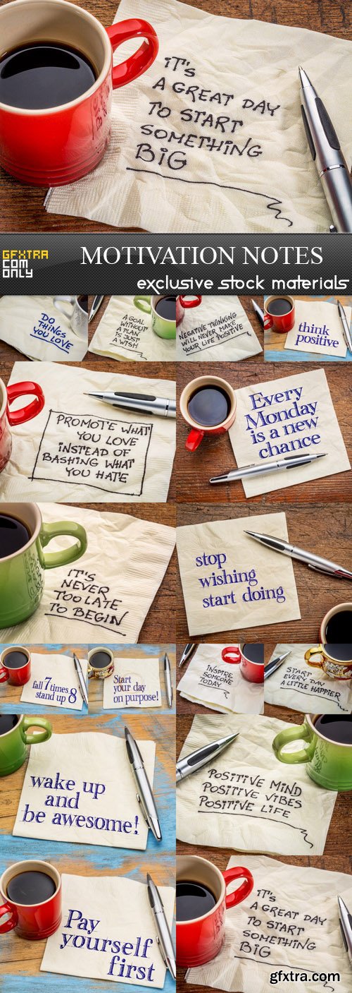 Motivation Notes - 16 UHQ JPEG