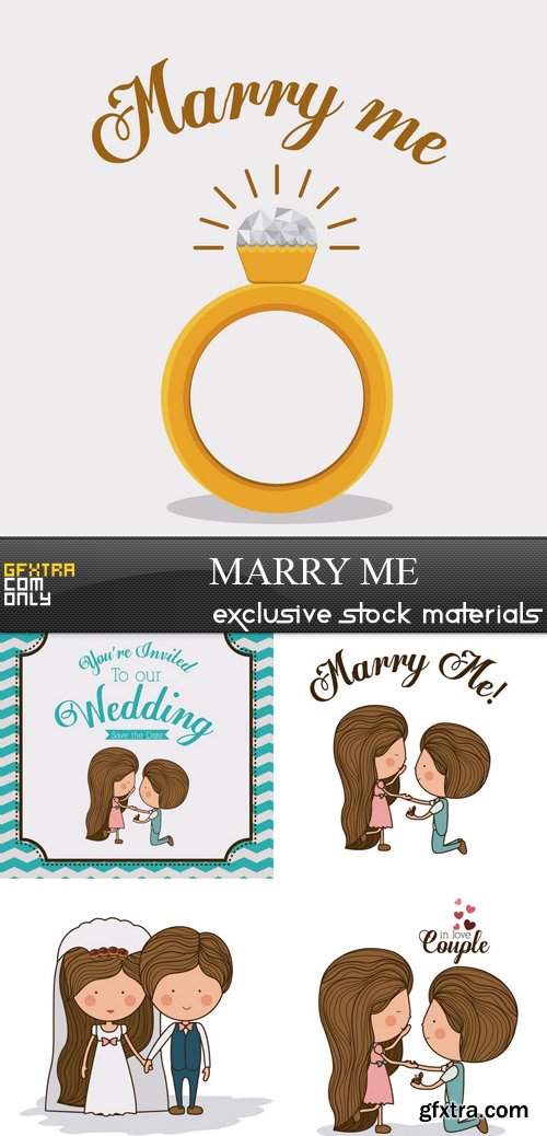 Marry Me - 5xEPS