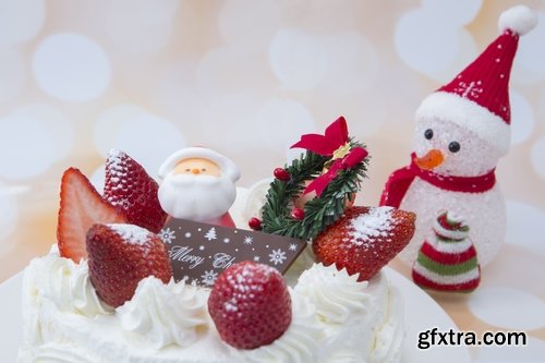 Collection of Christmas cake pie cupcake sweet celebration 25 HQ Jpeg