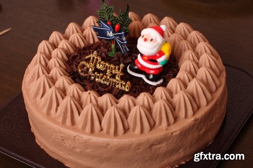 Collection of Christmas cake pie cupcake sweet celebration 25 HQ Jpeg