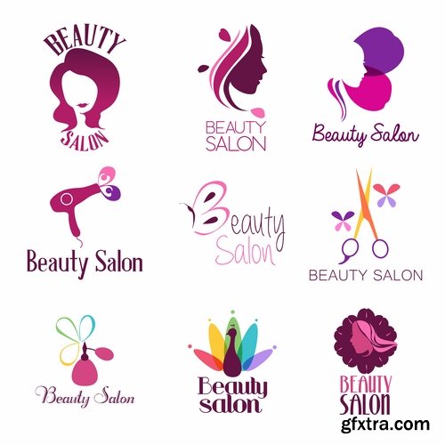 Collection logo icon web design element site 26-25 EPS