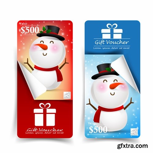 Collection of New Year banner Christmas flyer sticker label discount sale 24 EPS