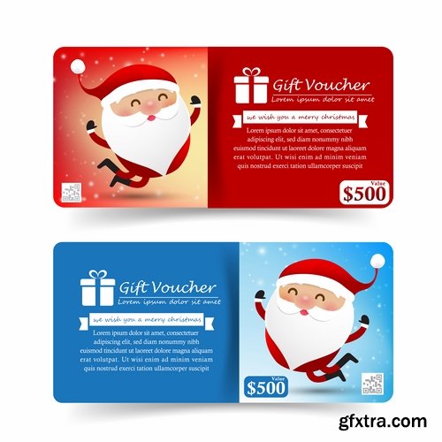 Collection of New Year banner Christmas flyer sticker label discount sale 24 EPS