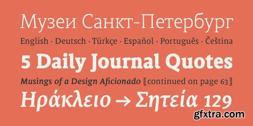 Mantika News Font Family - 6 Fonts