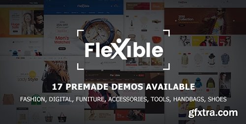 ThemeForest - Flexible v1.0 - Multi-Store Responsive Prestashop Theme | 17 Premade Demos - 18664528