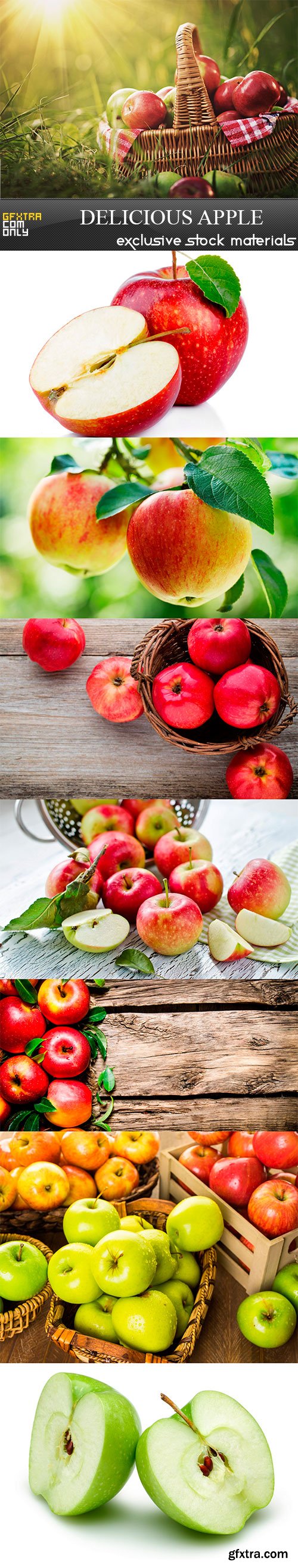 Fresh delicious apple - 8UHQ JPEG