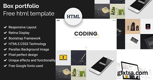 Box – HTML multipage bootstrap template