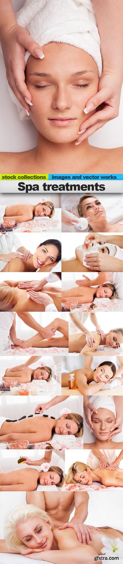 Spa treatments, 15 x UHQ JPEG