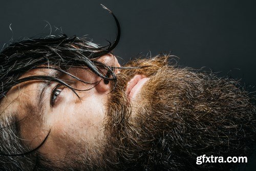 Man with Beard, Brutal Style, Hipster 2 - 26xUHQ JPEG Photo Stock