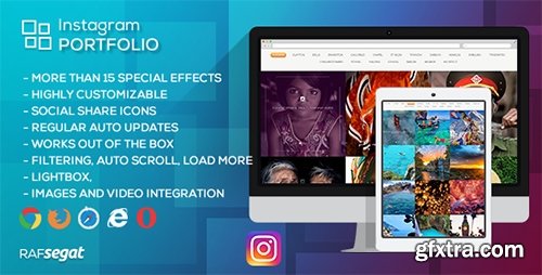 CodeCanyon - Instagram Portfolio v1.3.2 - Wordpress Plugin - 11353958