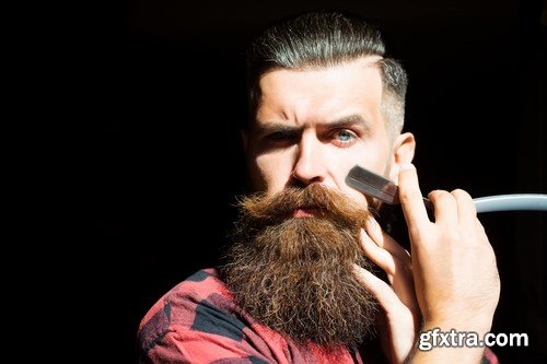 Man with Beard, Brutal Style, Hipster 2 - 26xUHQ JPEG Photo Stock