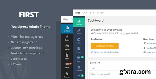 CodeCanyon - First v1.2.1 - Wordpress Admin Theme - 7945678