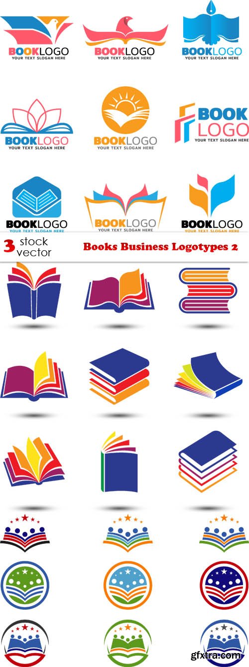 Vectors - Books Business Logotypes 2