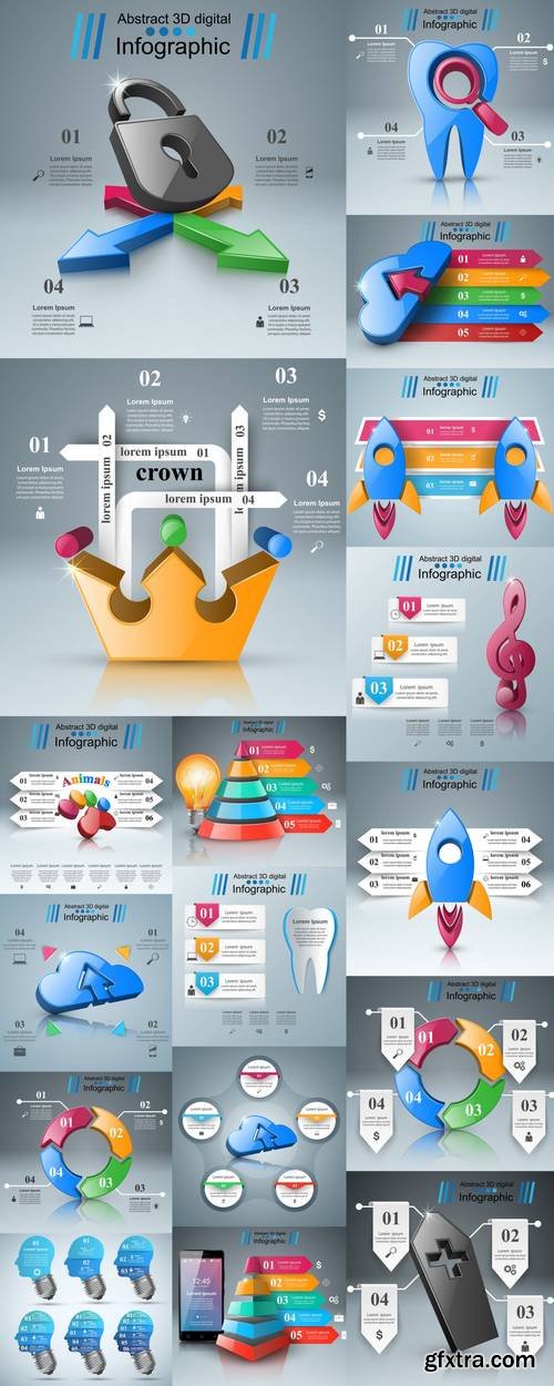 Abstract Illustration Infographic