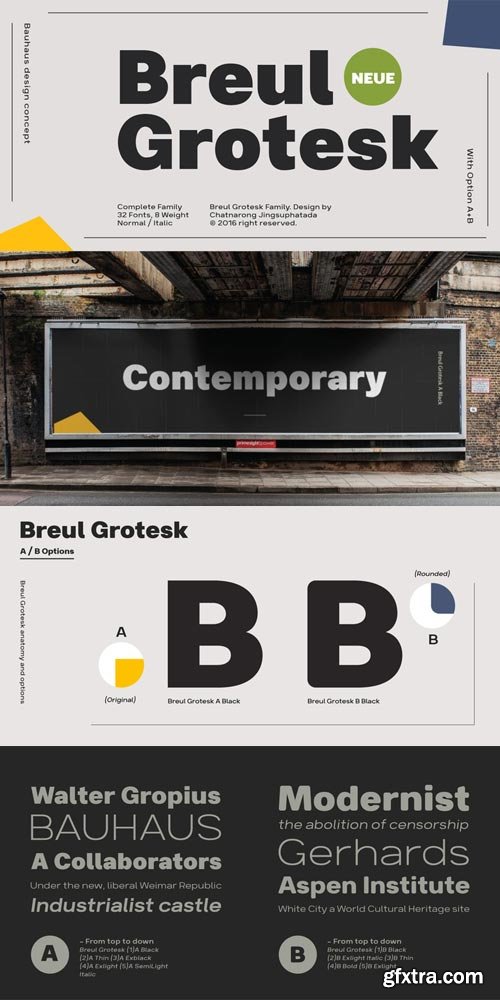 Breul Grotesk Font Family $150