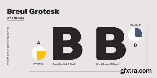 Breul Grotesk Font Family $150