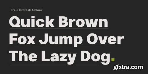 Breul Grotesk Font Family $150